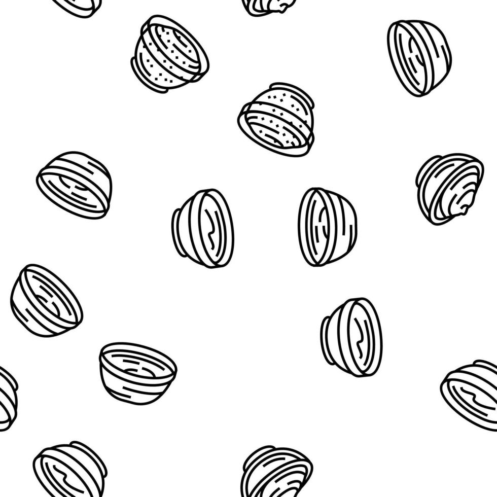 sauce ketchup food mayonnaise vector seamless pattern