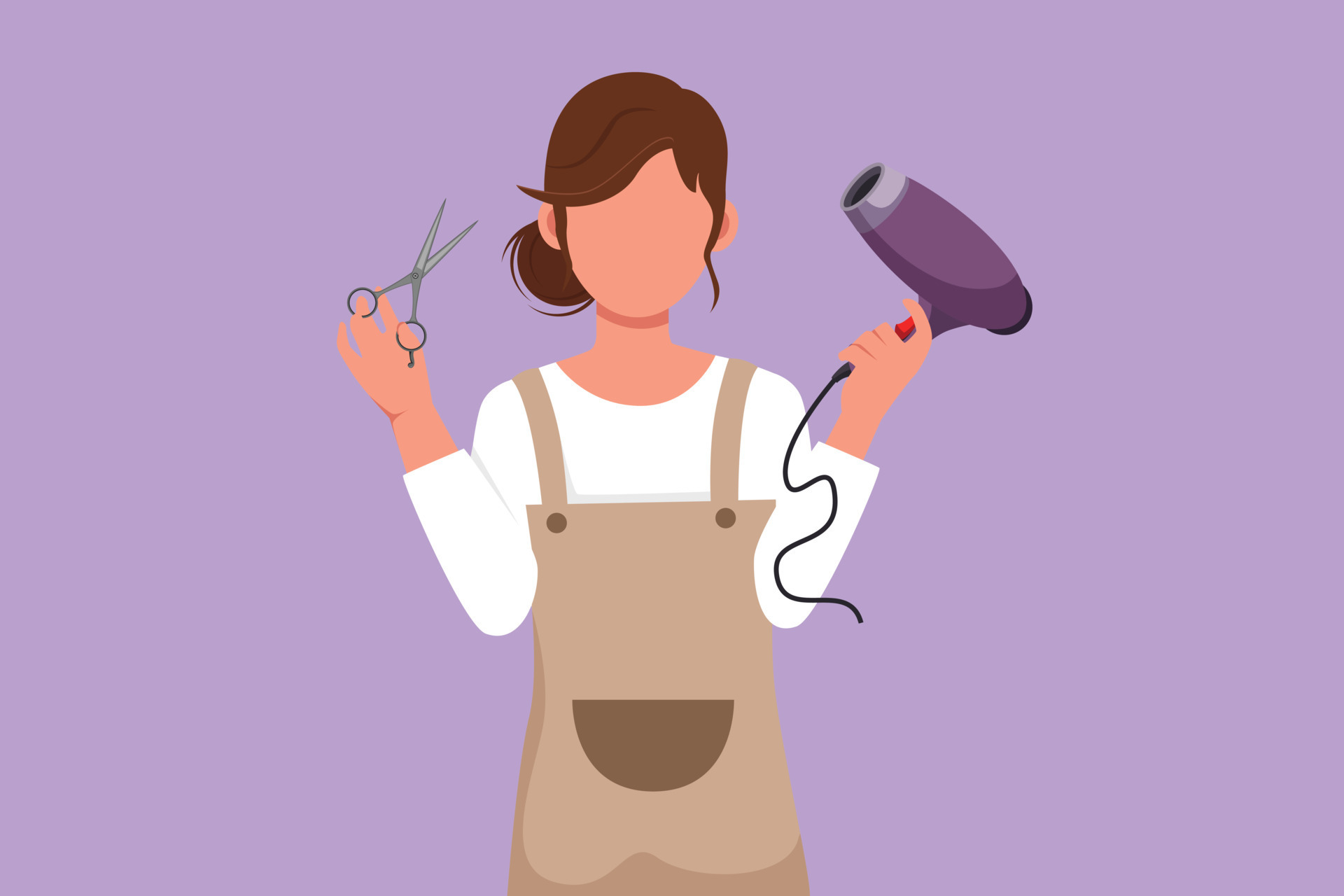 hair stylist images cartoon: A Cut Above the Rest in Visuals