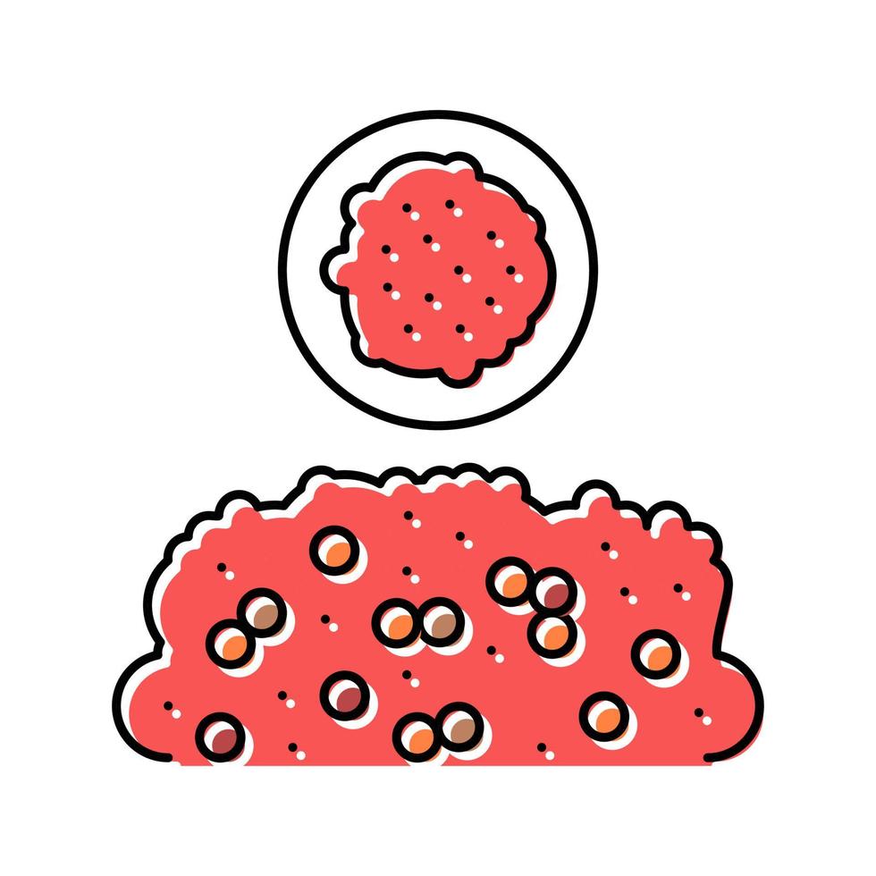 dagoussa groat color icon vector illustration
