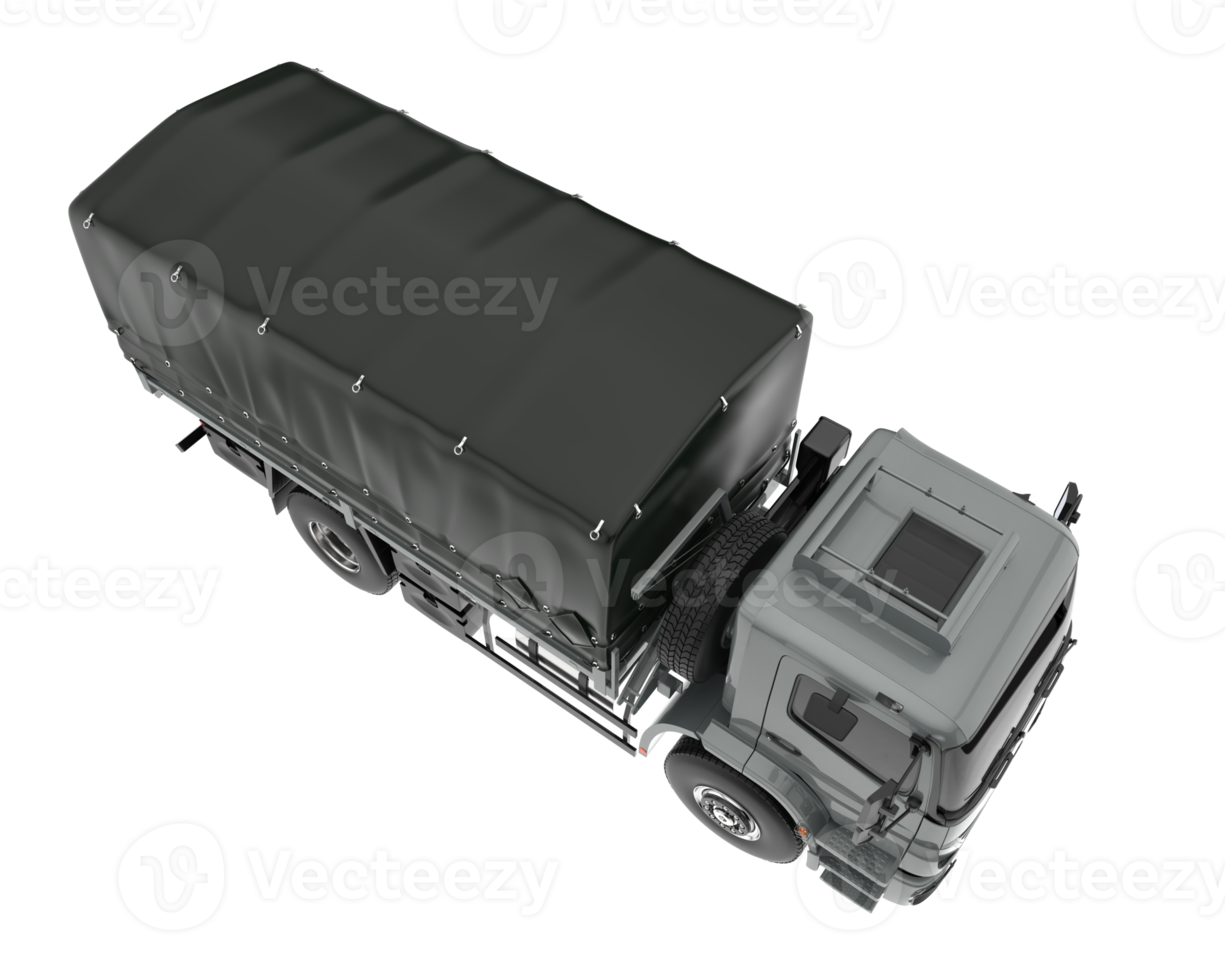lkw isoliert auf transparentem hintergrund. 3D-Rendering - Abbildung png