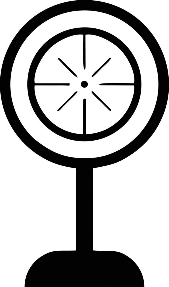 Target focus icon symbol vector image, illustration of the success goal icon concept. EPS 10