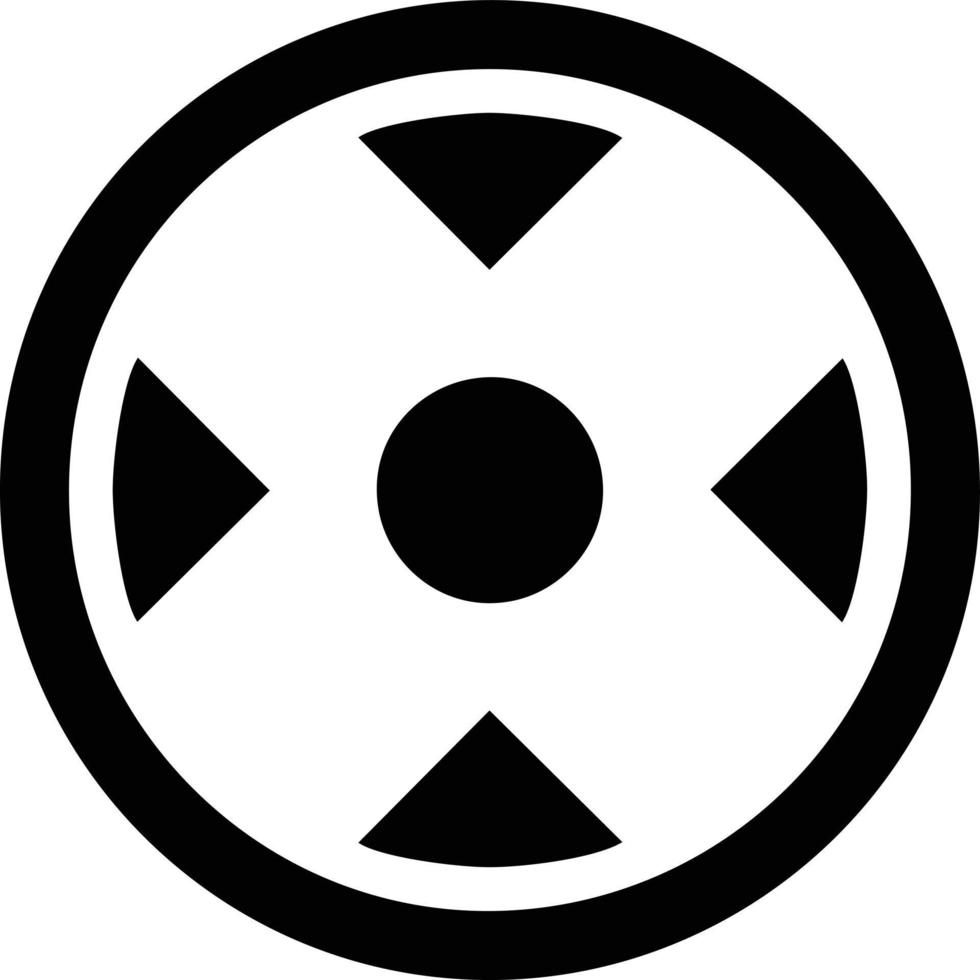 Target focus icon symbol vector image, illustration of the success goal icon concept. EPS 10