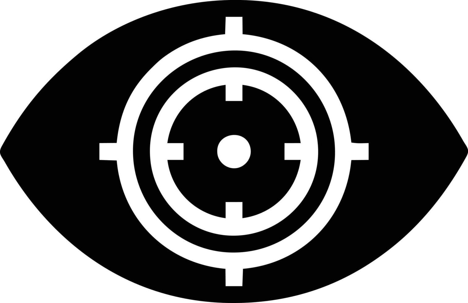 Target focus icon symbol vector image, illustration of the success goal icon concept. EPS 10