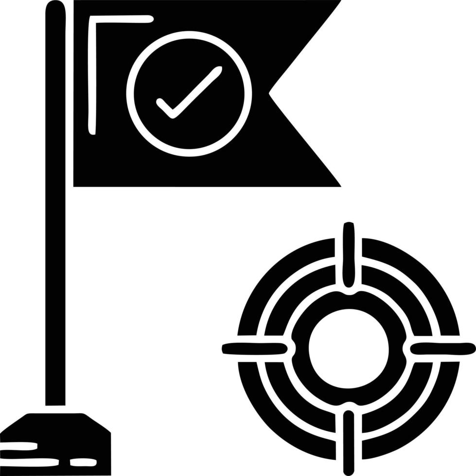 Target focus icon symbol vector image, illustration of the success goal icon concept. EPS 10