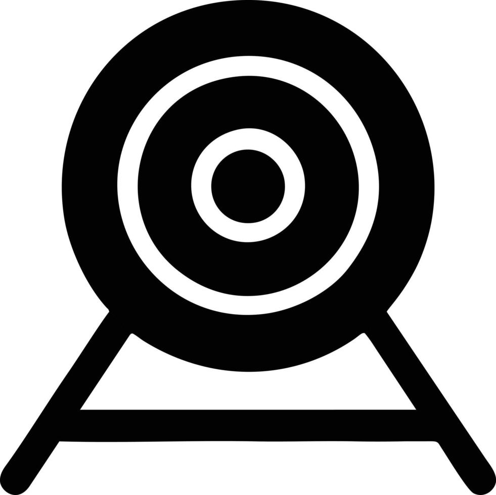Target focus icon symbol vector image, illustration of the success goal icon concept. EPS 10