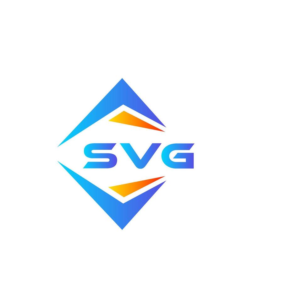 diseño de logotipo de tecnología abstracta svg sobre fondo blanco. concepto de logotipo de letra de iniciales creativas svg. vector