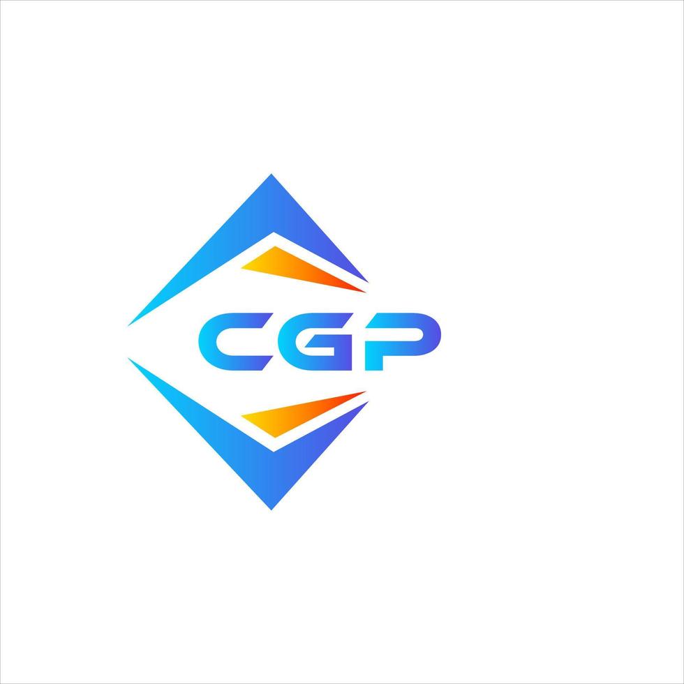 WebCGP abstract technology logo design on white background. CGP creative initials letter logo concept. vector
