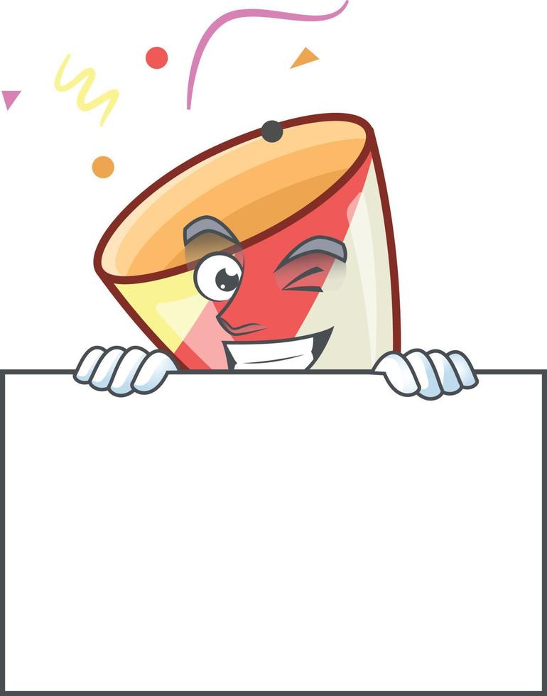 Exploding confetti cartoon vector