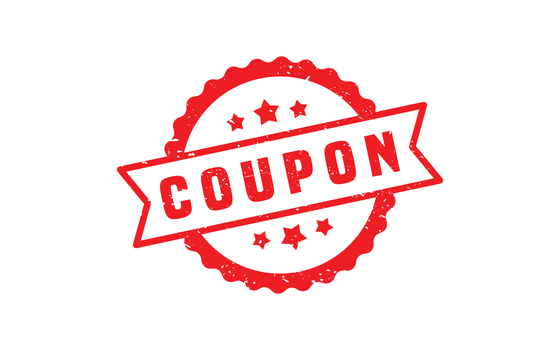COUPON rubber stamp with grunge style on white background 19534739
