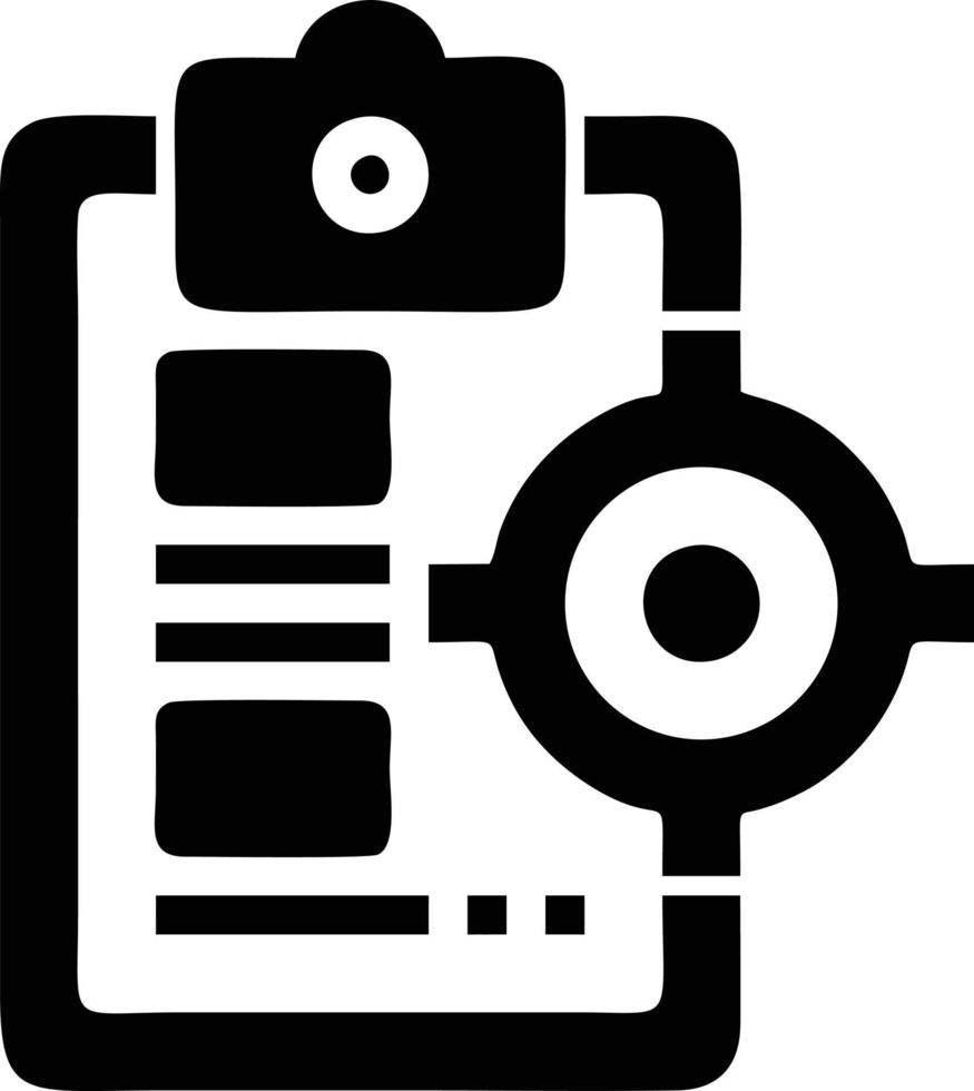 Target focus icon symbol vector image, illustration of the success goal icon concept. EPS 10