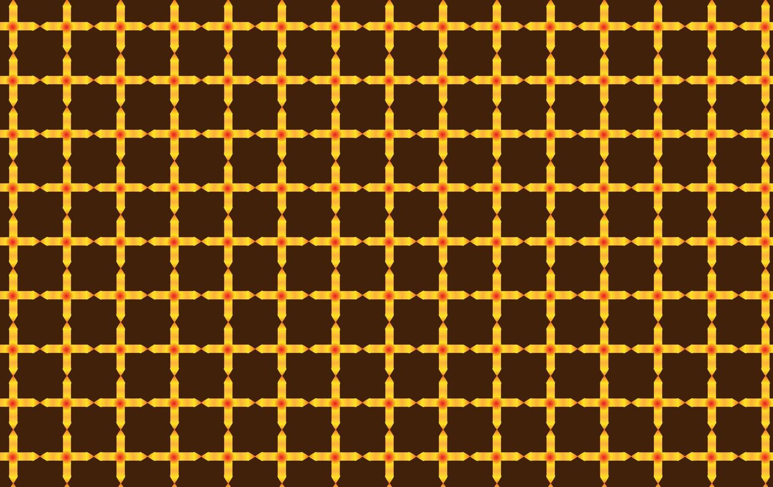 Geometric Modern Vector Seamless Black Golden Pattern