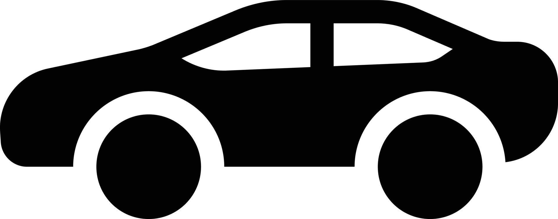 Ilustración de vector de coche en un fondo. Símbolos de calidad premium. Iconos vectoriales para concepto y diseño gráfico.