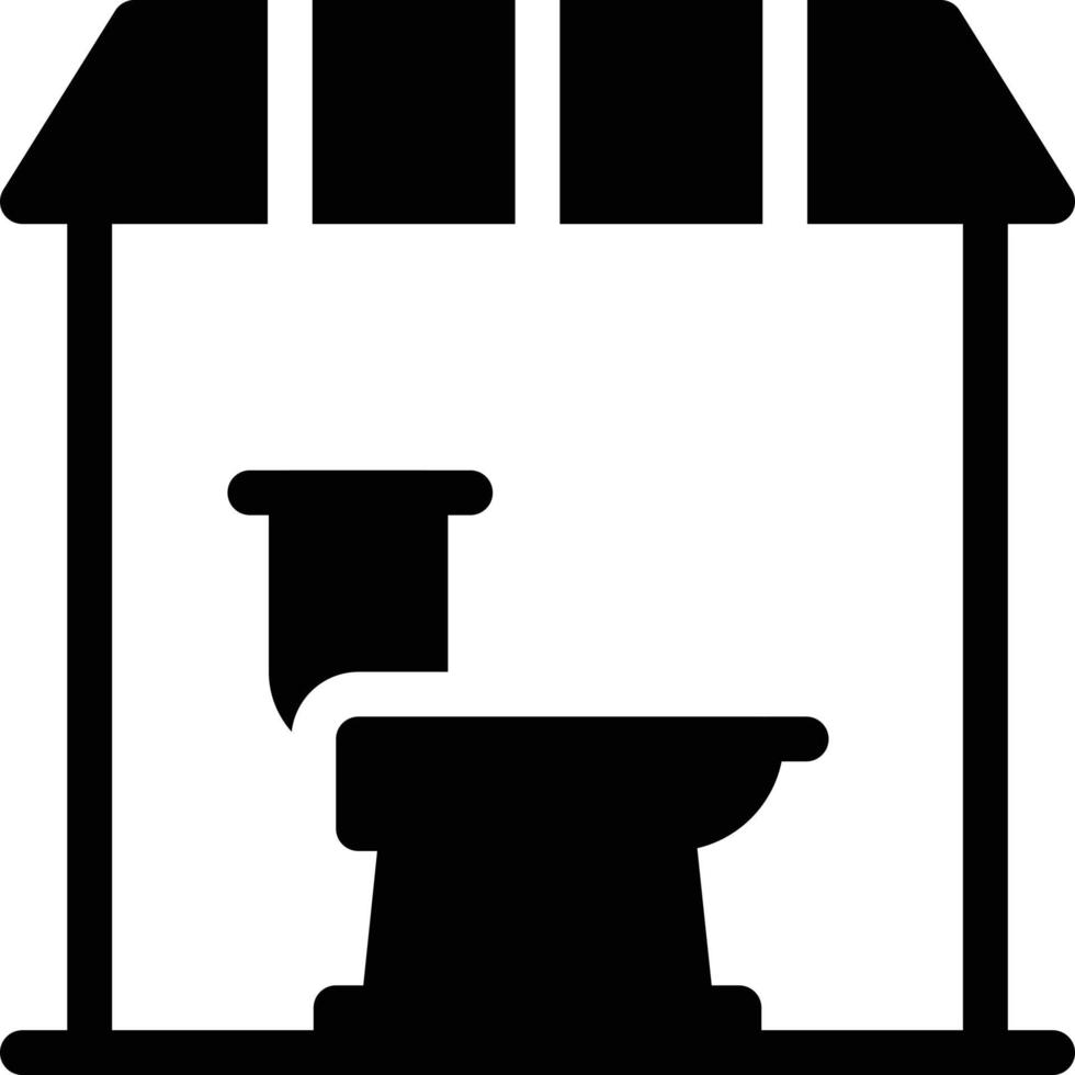 Ilustración de vector de baño en un fondo. Símbolos de calidad premium. Iconos vectoriales para concepto y diseño gráfico.