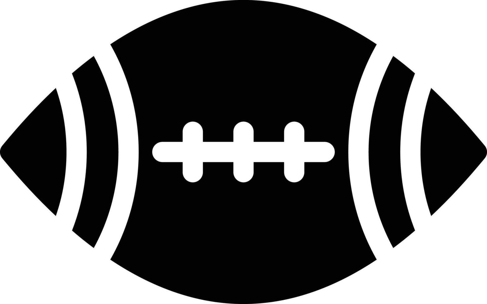 Ilustración de vector de rugby en un fondo. Símbolos de calidad premium. Iconos vectoriales para concepto y diseño gráfico.