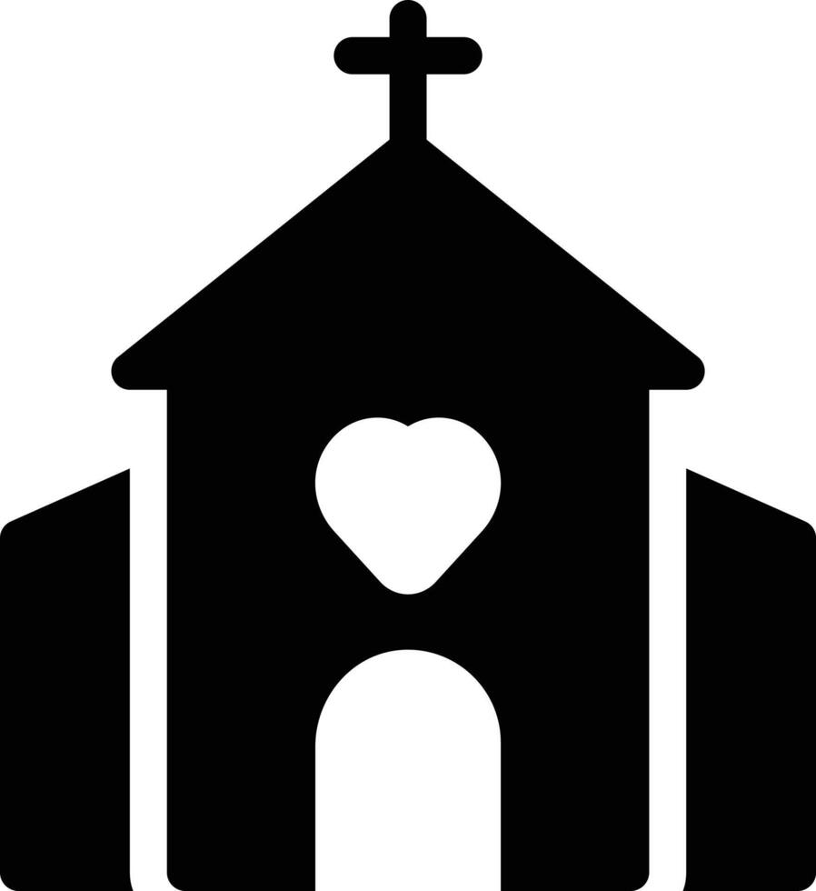 ilustración de vector de iglesia en un fondo. símbolos de calidad premium. iconos vectoriales para concepto y diseño gráfico.