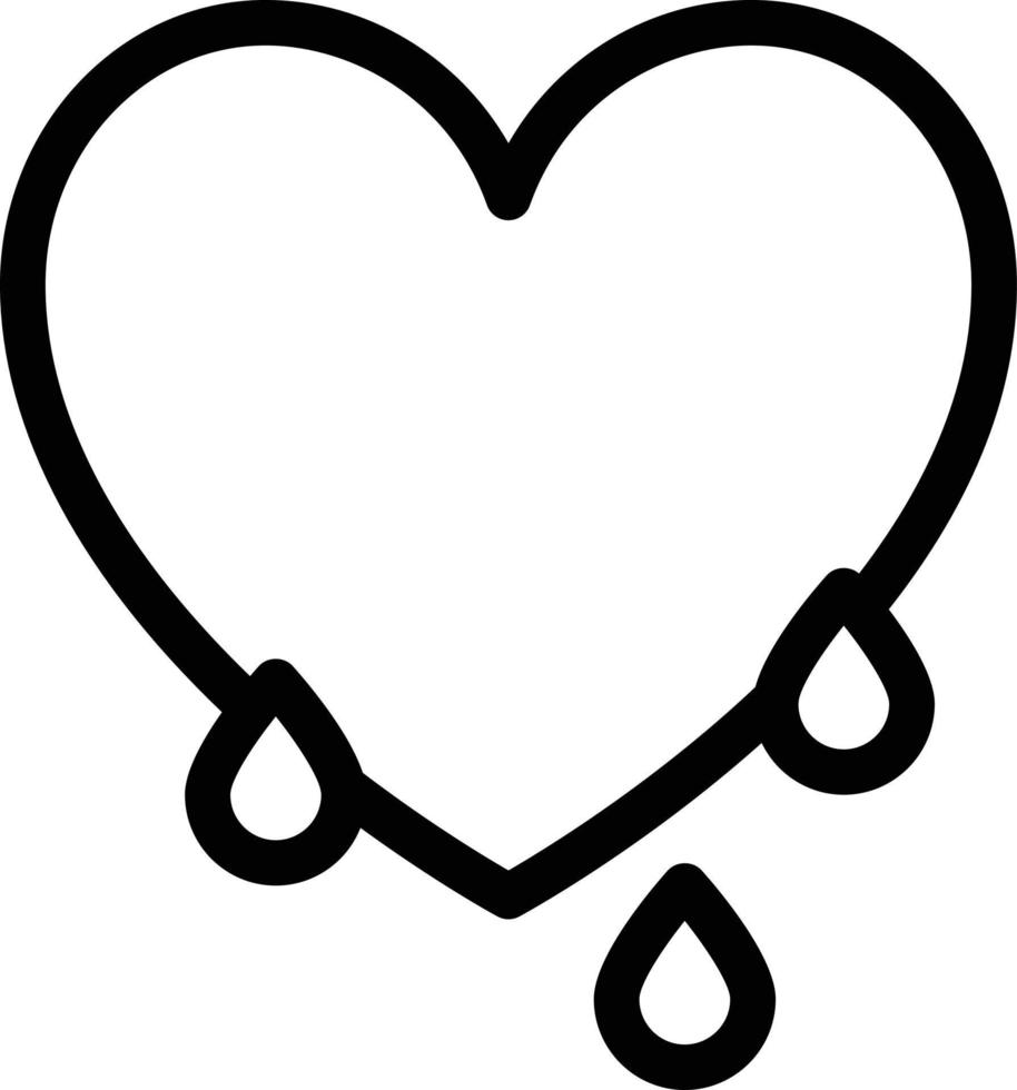 heart drops vector illustration on a background.Premium quality symbols.vector icons for concept and graphic design.