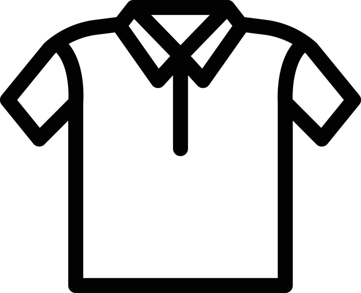 ilustración de vector de camisa en un fondo. símbolos de calidad premium. iconos vectoriales para concepto y diseño gráfico.