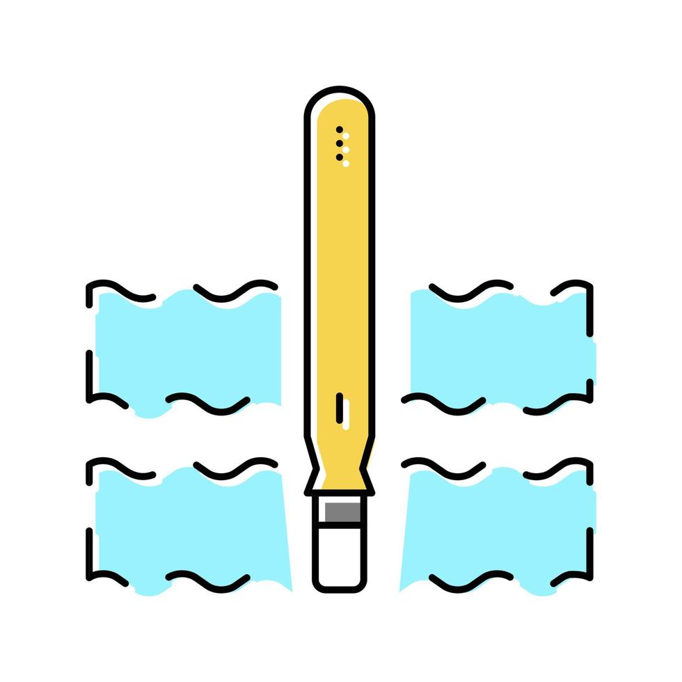 diver float color icon vector illustration sign