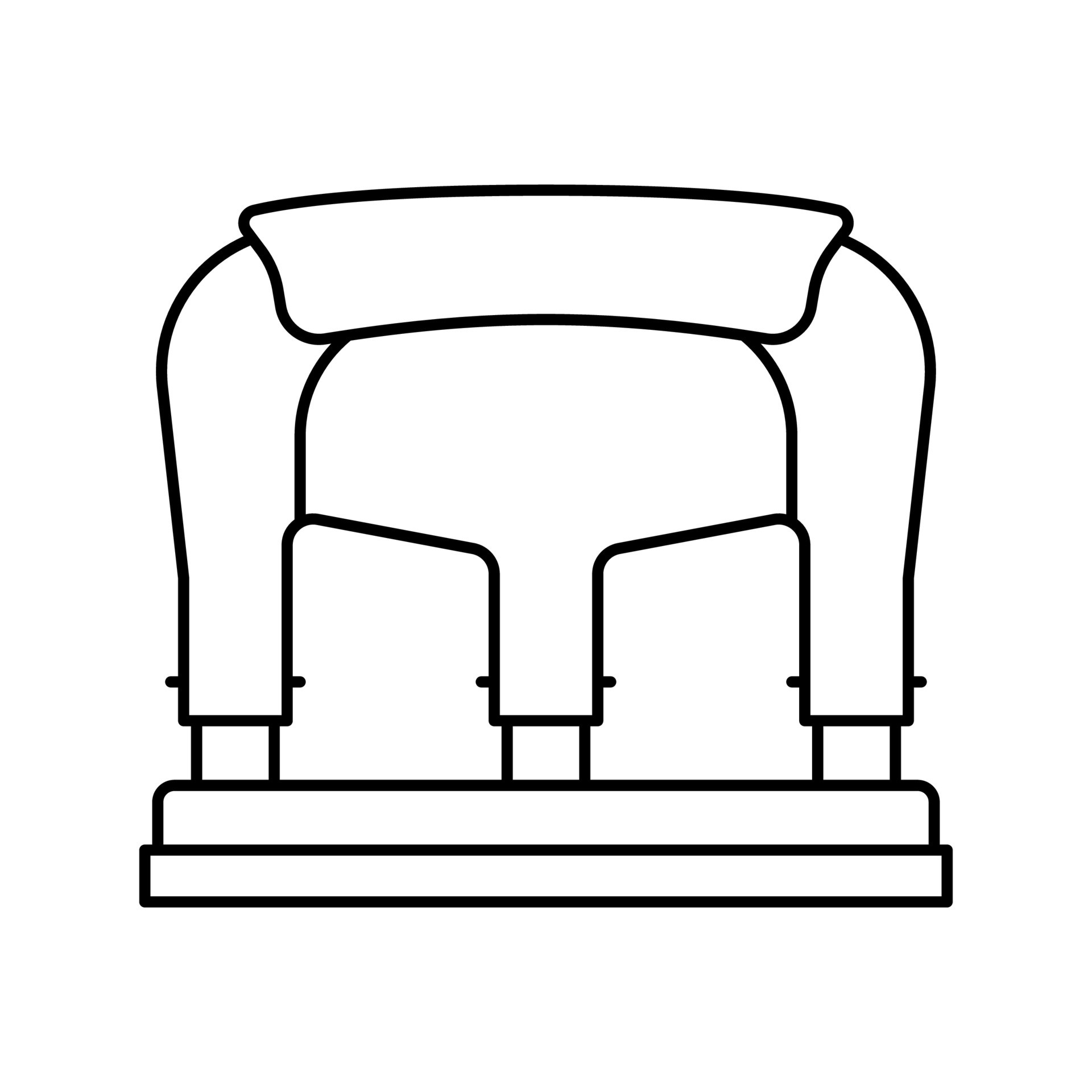 three-hole punch line icon vector illustration 19537749 Vector Art at