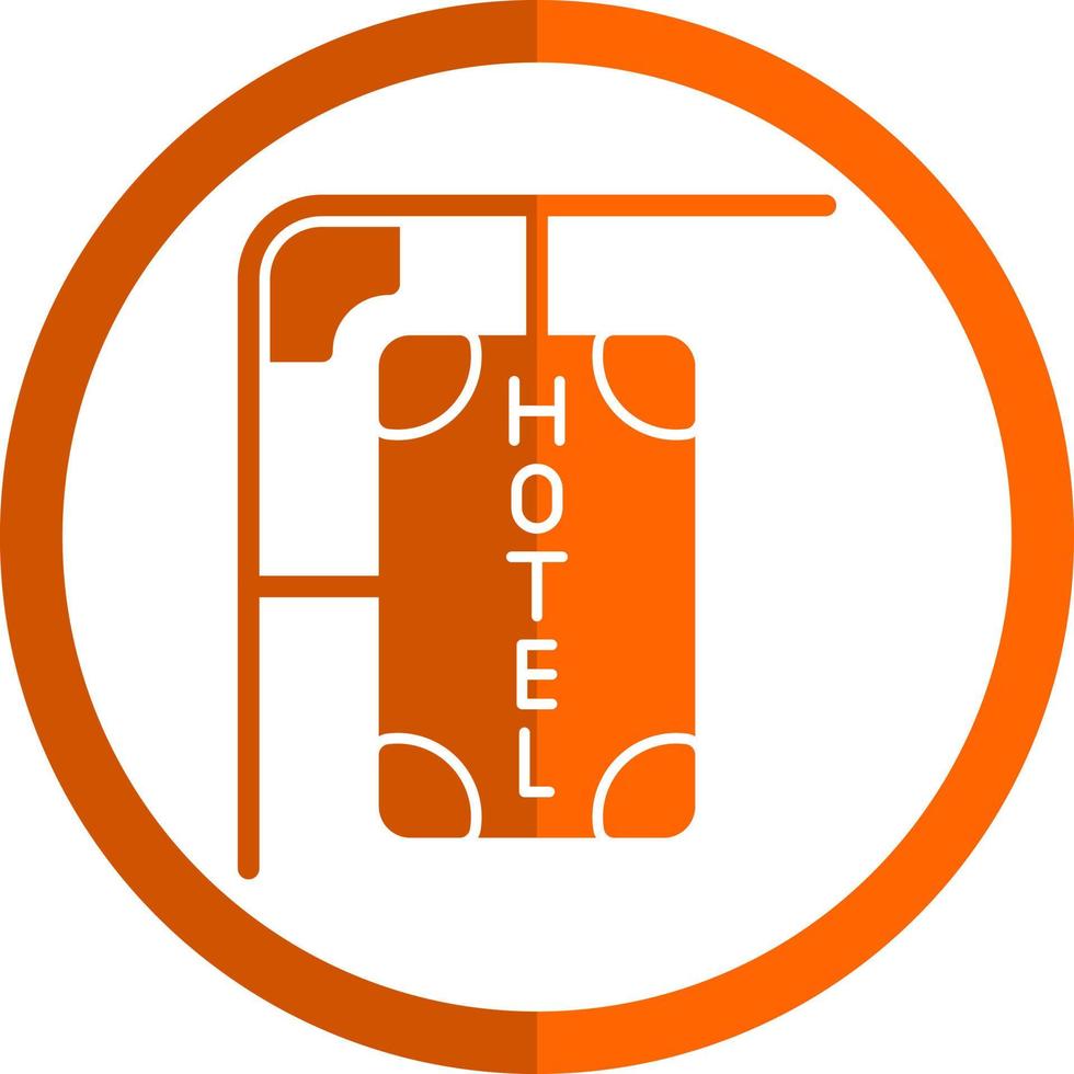 Hotel Sign Vector Icon