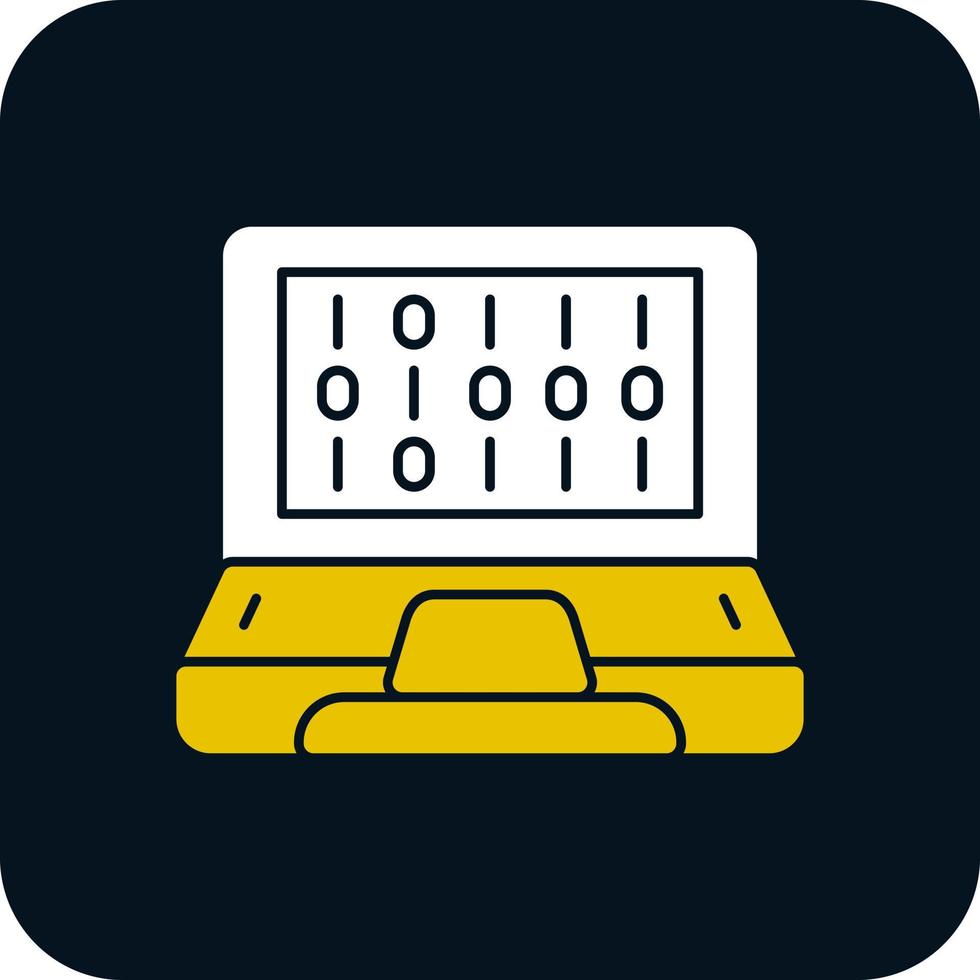 Binary Code Vector Icon