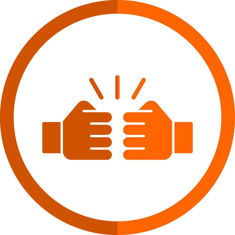 Fist Bump Vector Icon