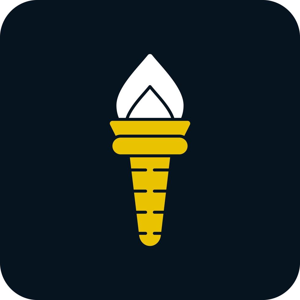 Torch Vector Icon