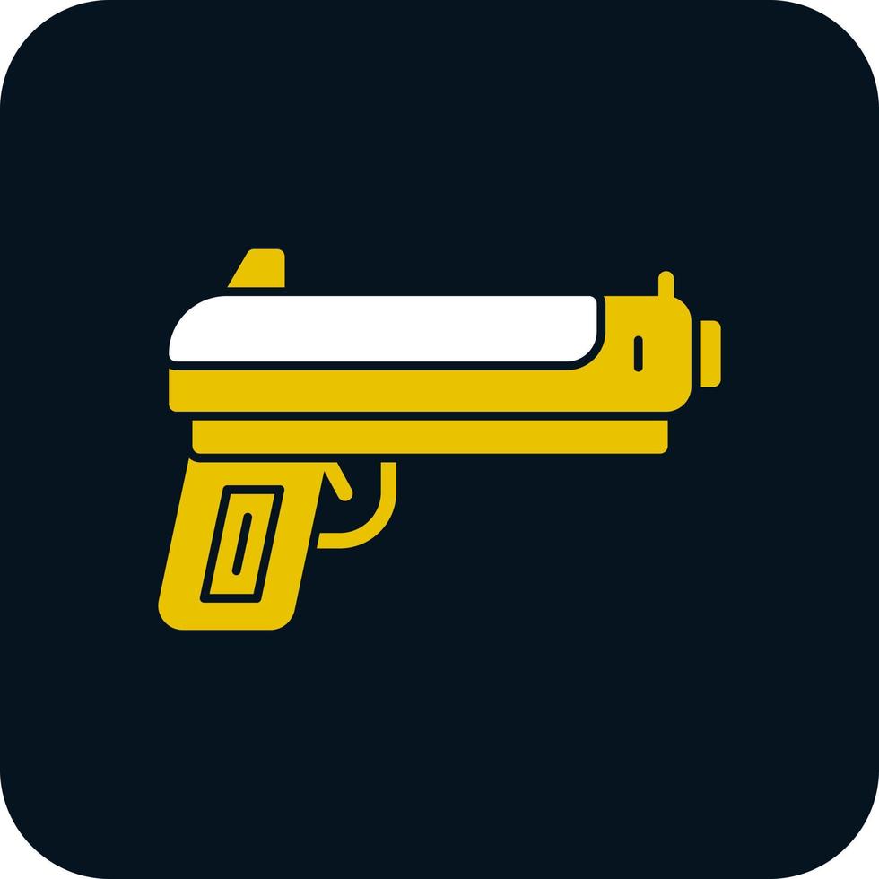 icono de vector de pistola