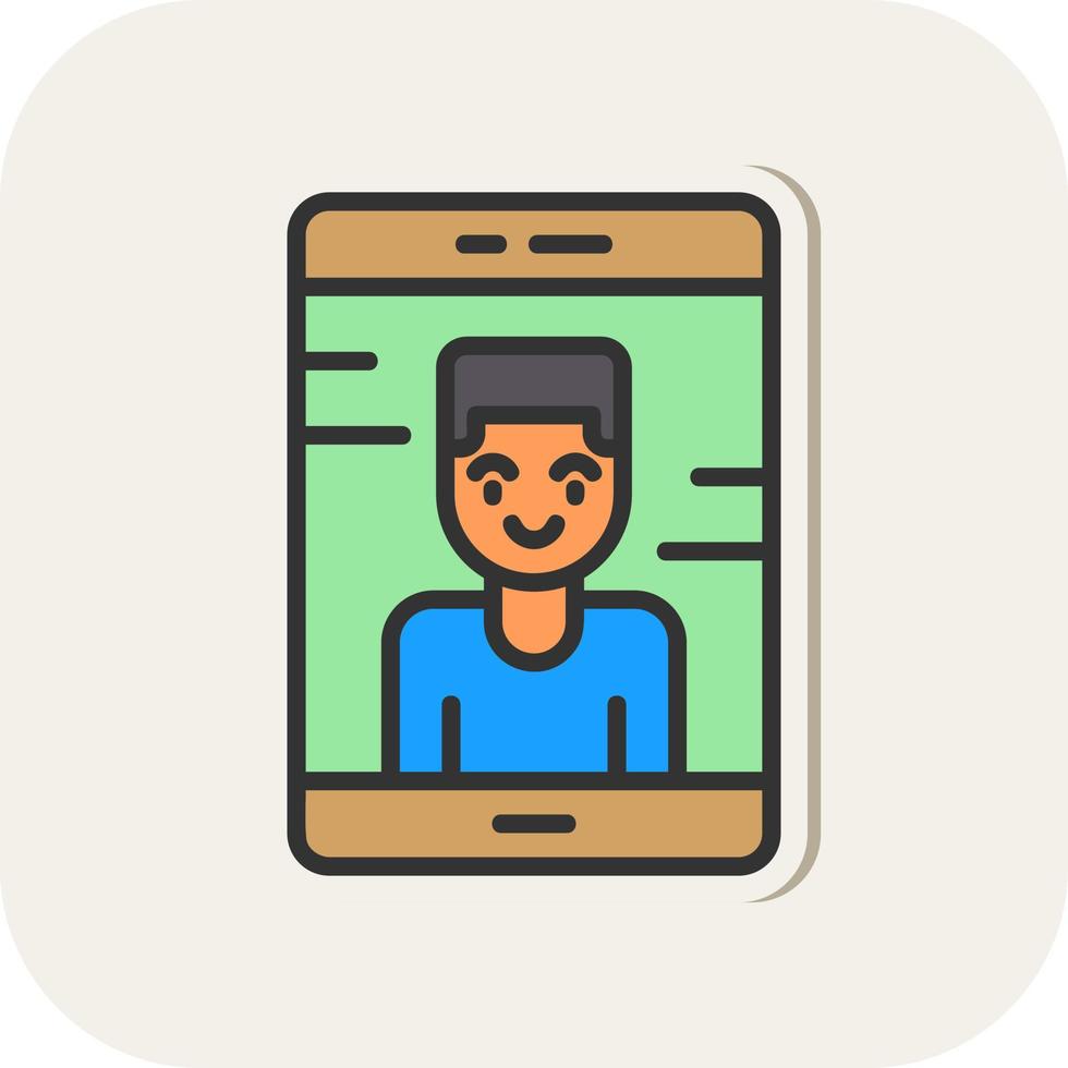 Videocall Vector Icon