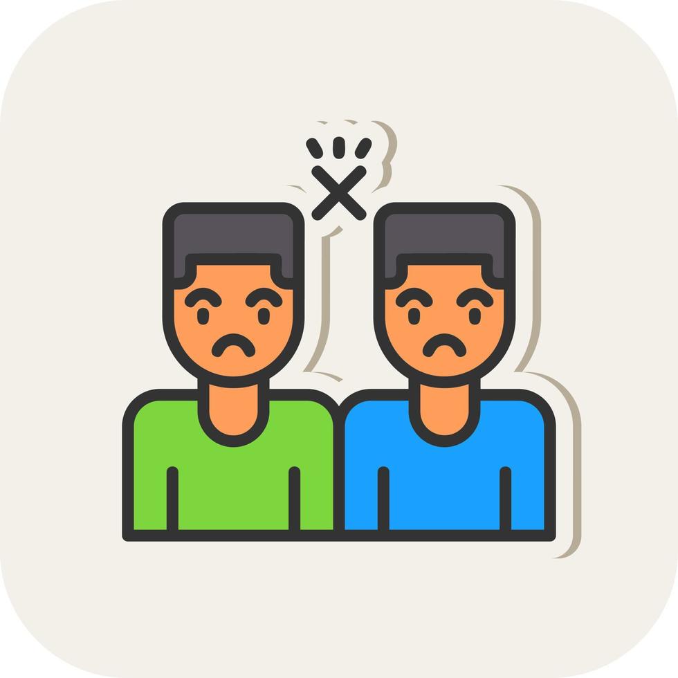 Quarrel Vector Icon