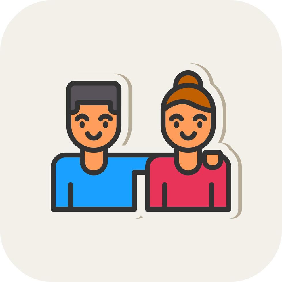 Friends Vector Icon