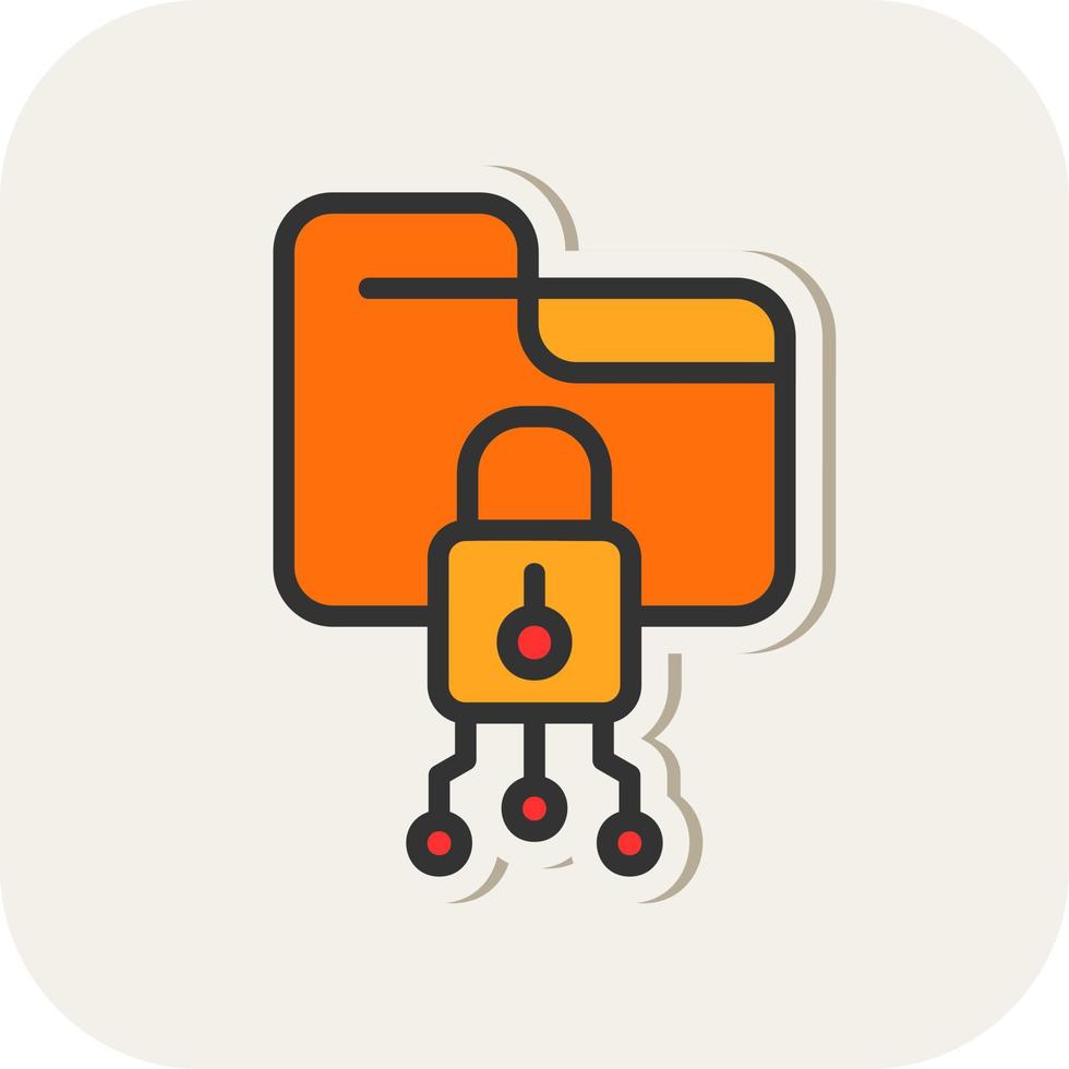 Data Encryption Vector Icon