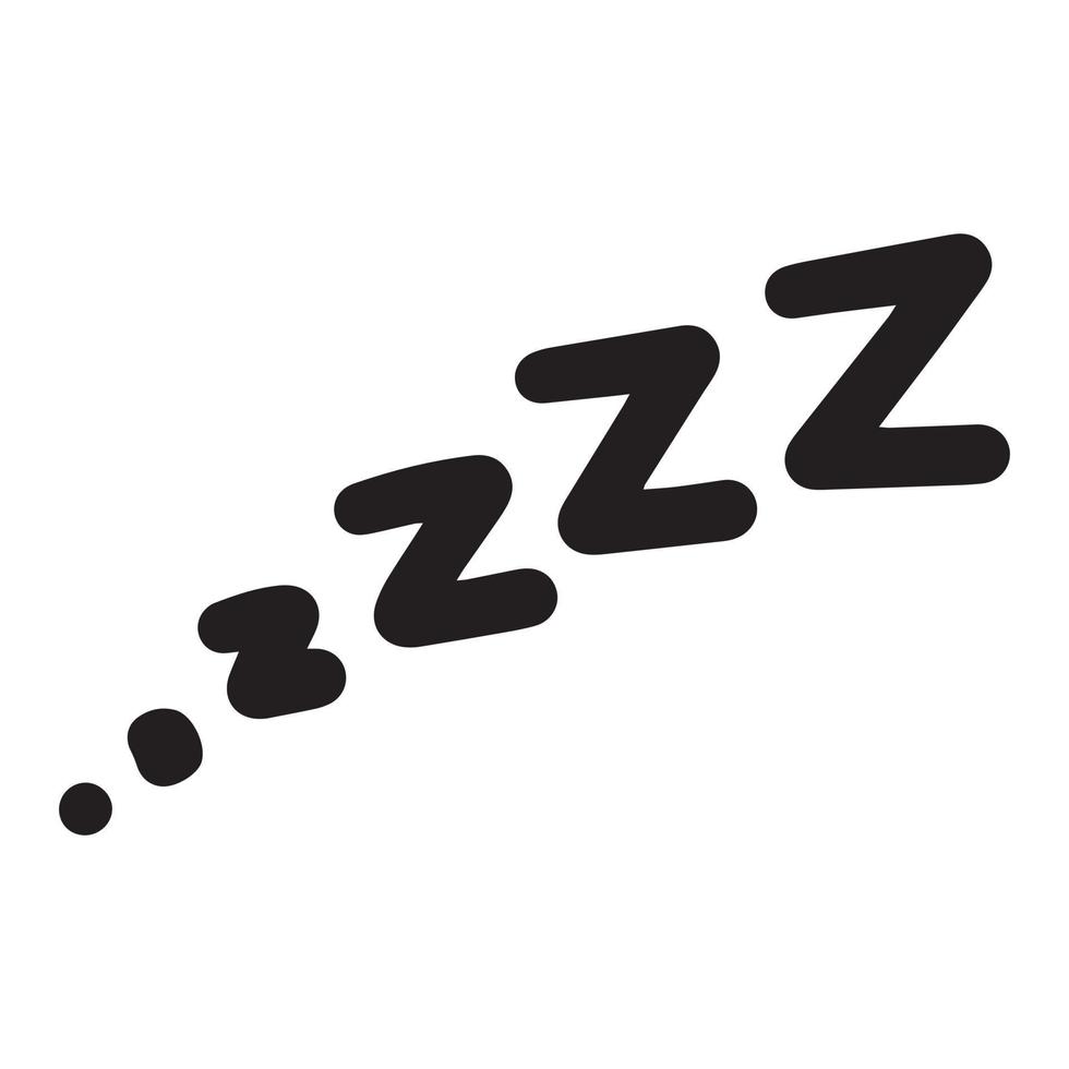 zzz sleep icon. vector