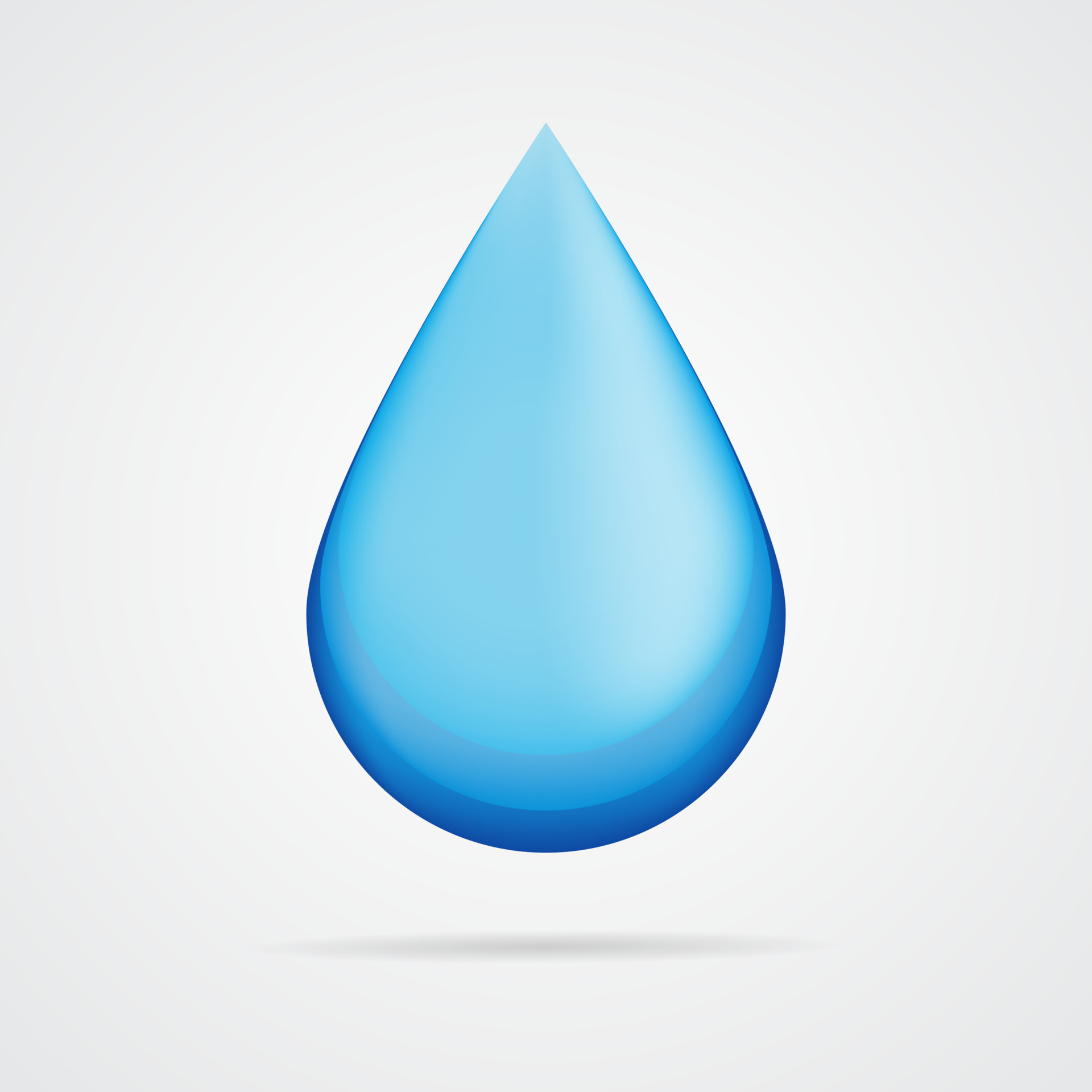 Water droplets illustration on isolated background 19541020 Vector Art ...