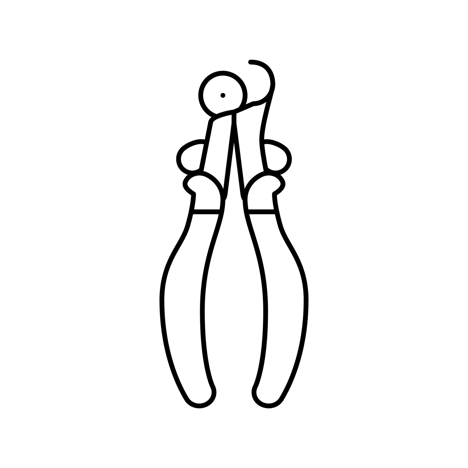 equipment jewellery line icon vector illustration 19541144 Vector Art