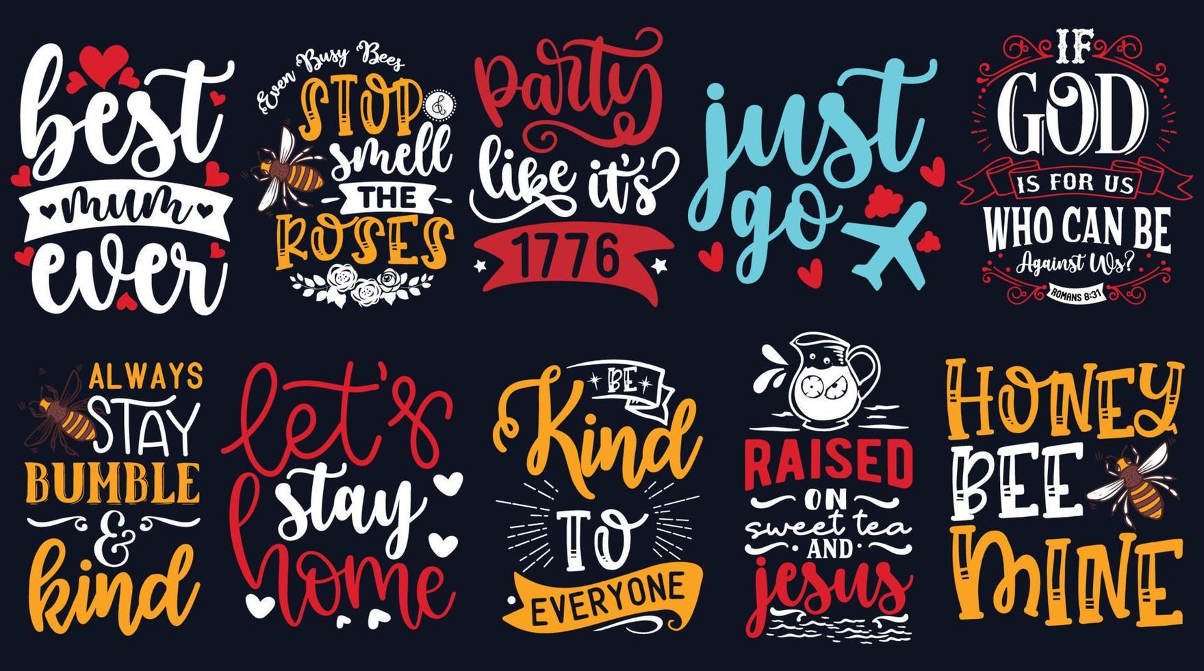 Svg Quotes Bundle vector