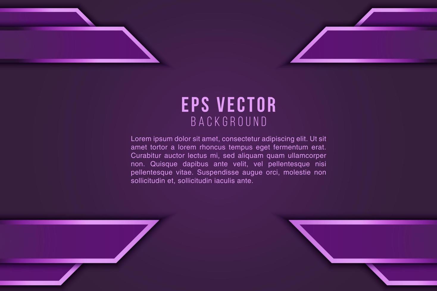 Minimal geometric on dark purple background. Dynamic shapes composition. Eps10 vector. vector