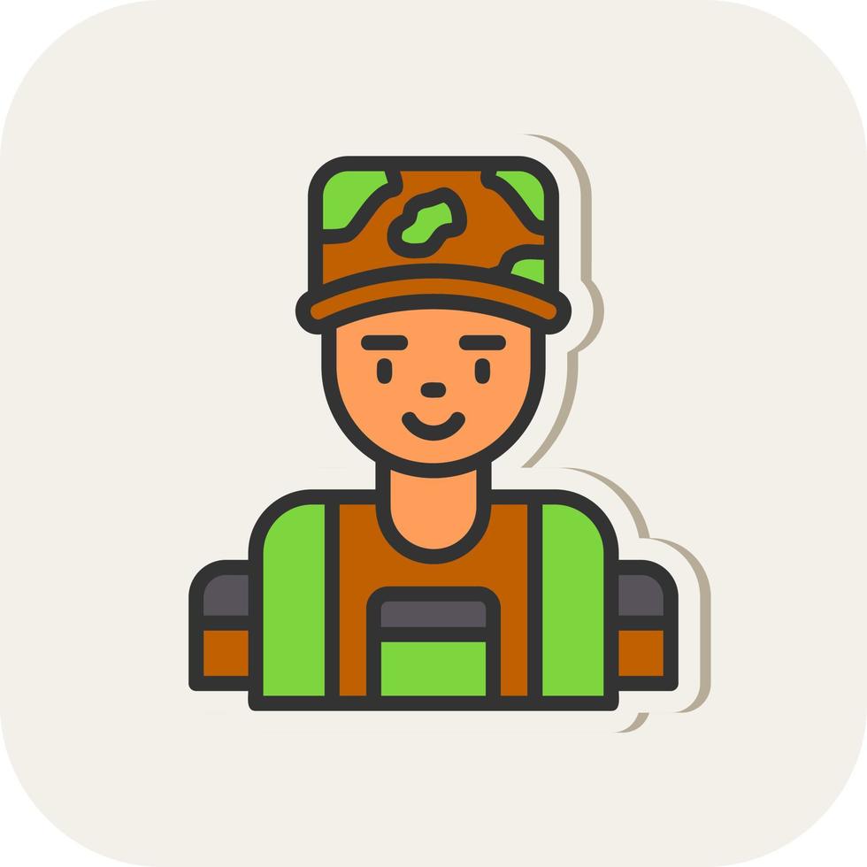 Soldier Vector Icon