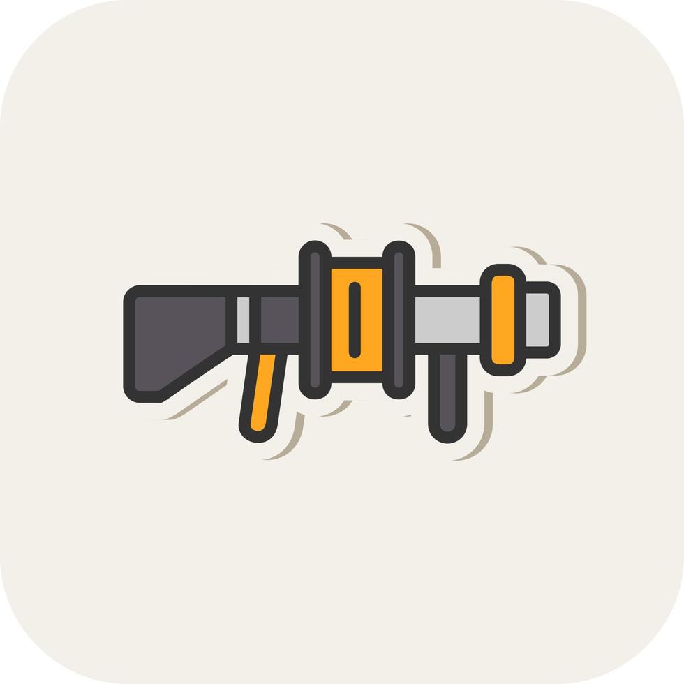 Grenade Launcher Vector Icon