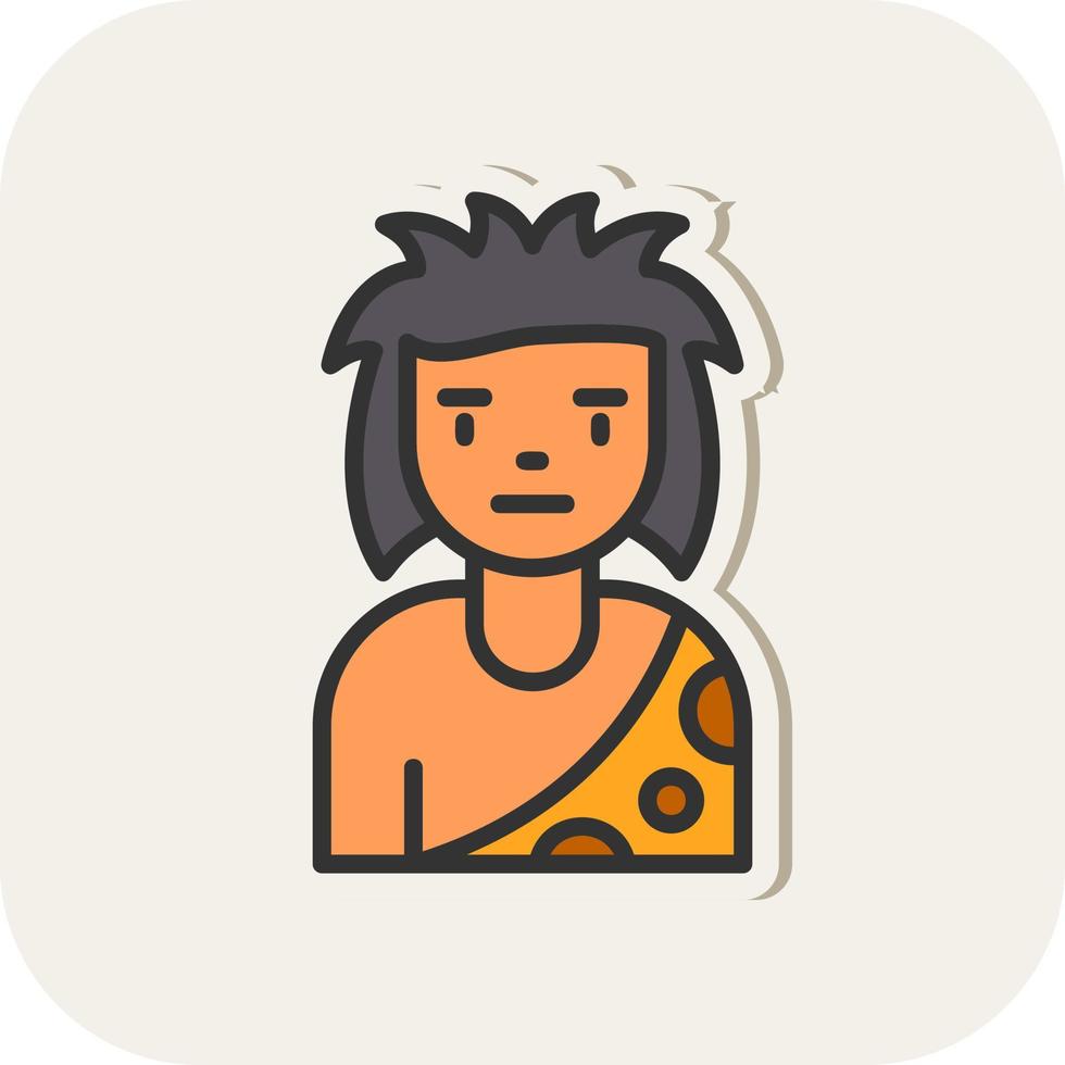 Caveman Vector Icon