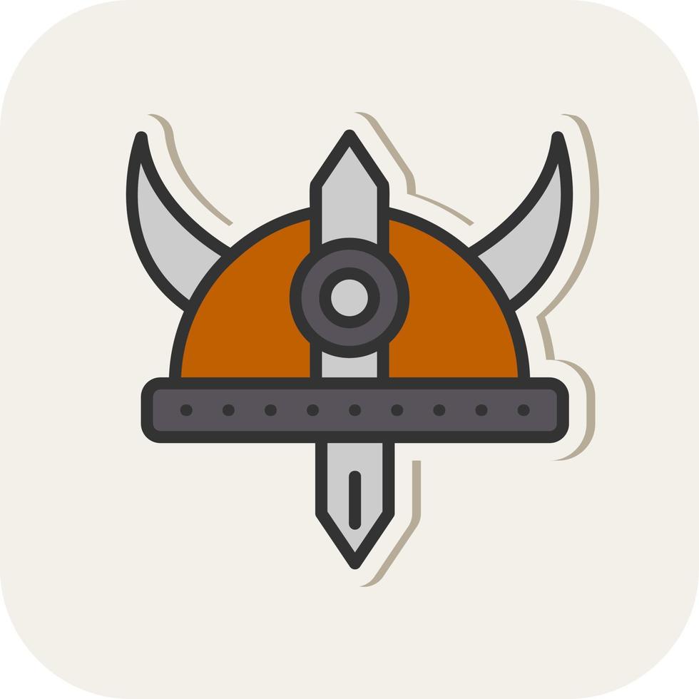 icono de vector vikingo