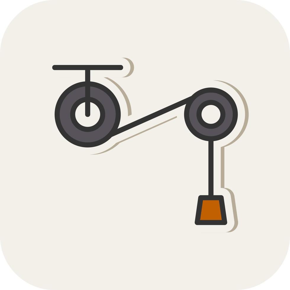 Pulley Vector Icon