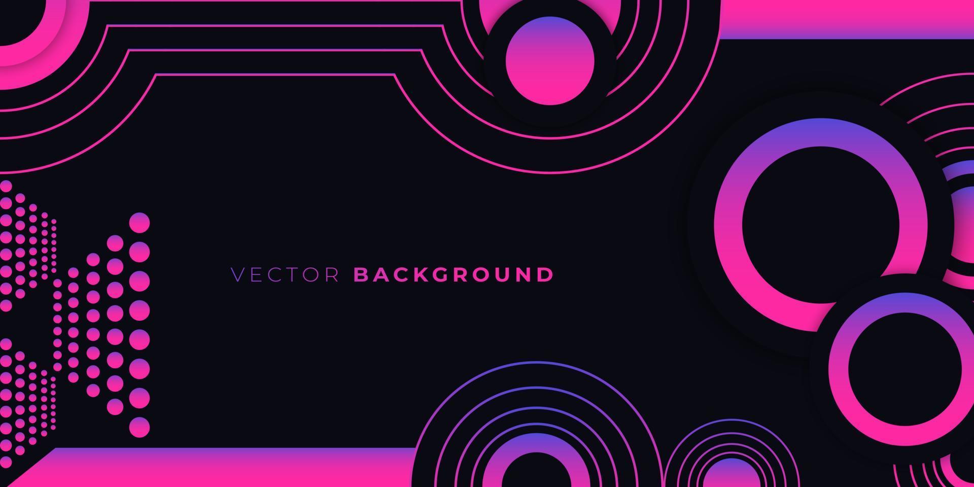 diseño de fondo geométrico degradado rosa abstracto vector