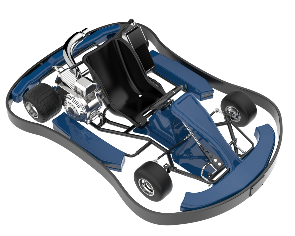Modern car isolated on transparent background. 3d rendering - illustration png