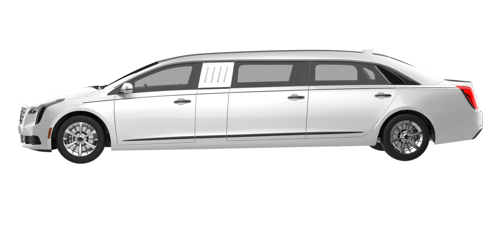 Modern car isolated on transparent background. 3d rendering - illustration png