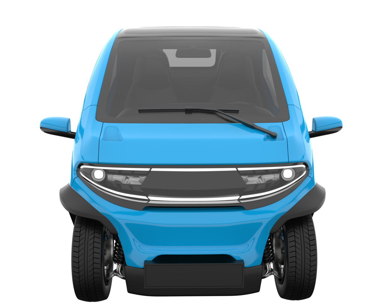 Modern car isolated on transparent background. 3d rendering - illustration png