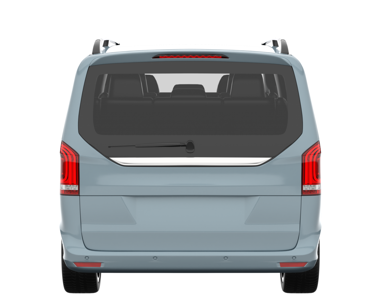 Modern car isolated on transparent background. 3d rendering - illustration png
