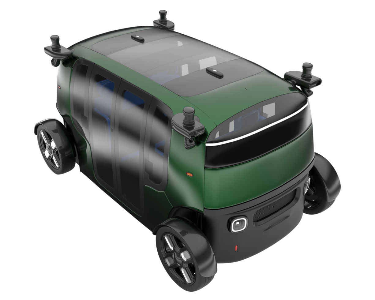Modern car isolated on transparent background. 3d rendering - illustration png