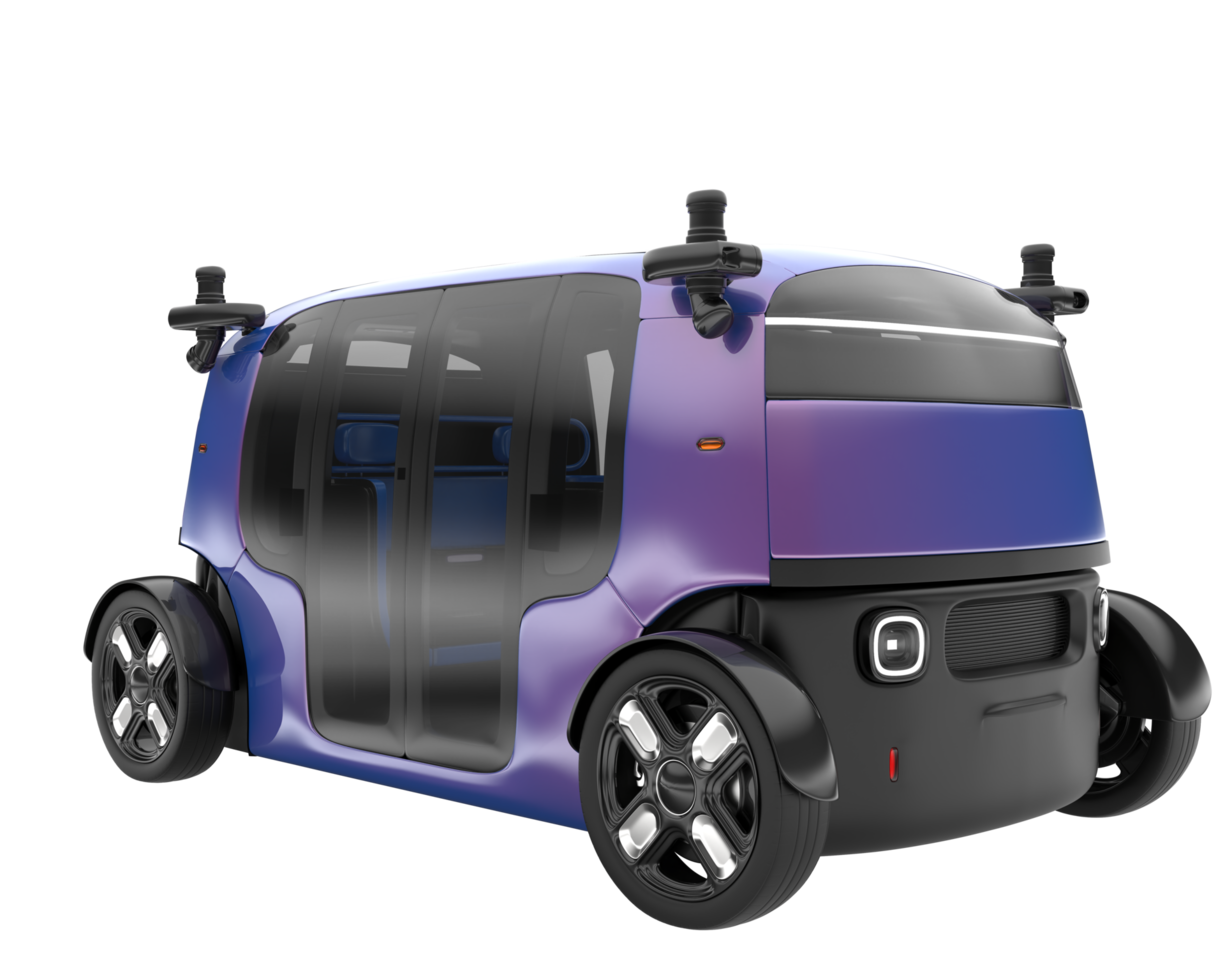 Modern car isolated on transparent background. 3d rendering - illustration png