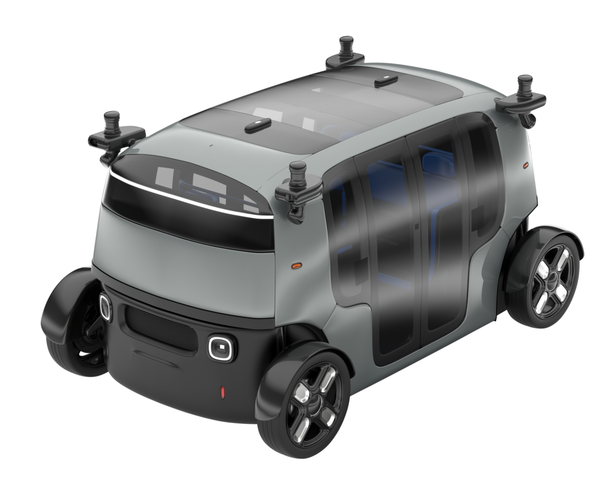 Modern car isolated on transparent background. 3d rendering - illustration png